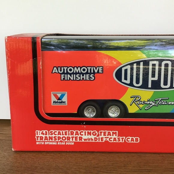 NIB NASCAR Jeff Gordon #24 Transporter Vintage 1993 1:43 Scale Memorabilia New - Picture 4 of 14